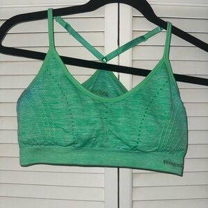Reebok Vibrant Green Sports Bra